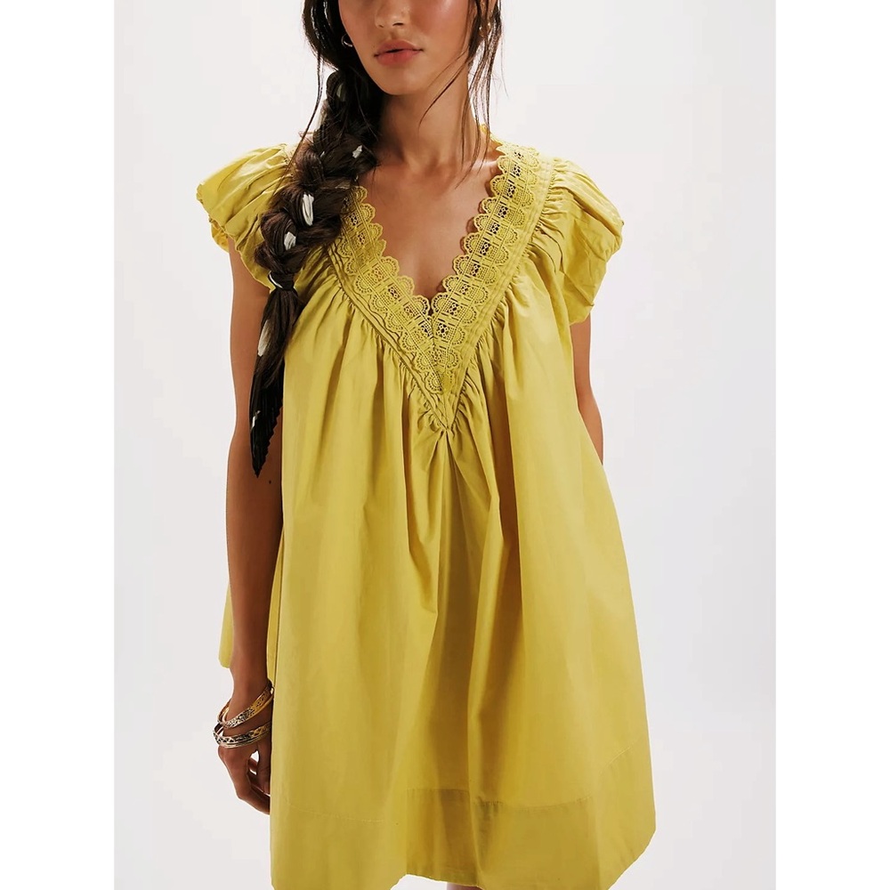 Free People Sundazed Mini Dress - Picture 1 of 6